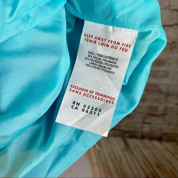 Puma Golf Wind Athletic Vest Blue Zip Front Anorak Cinch Waist Large - Picture 7 of 11